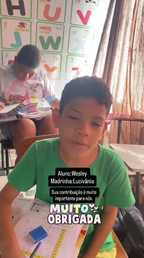 Wesley → madrinha Lucivânia