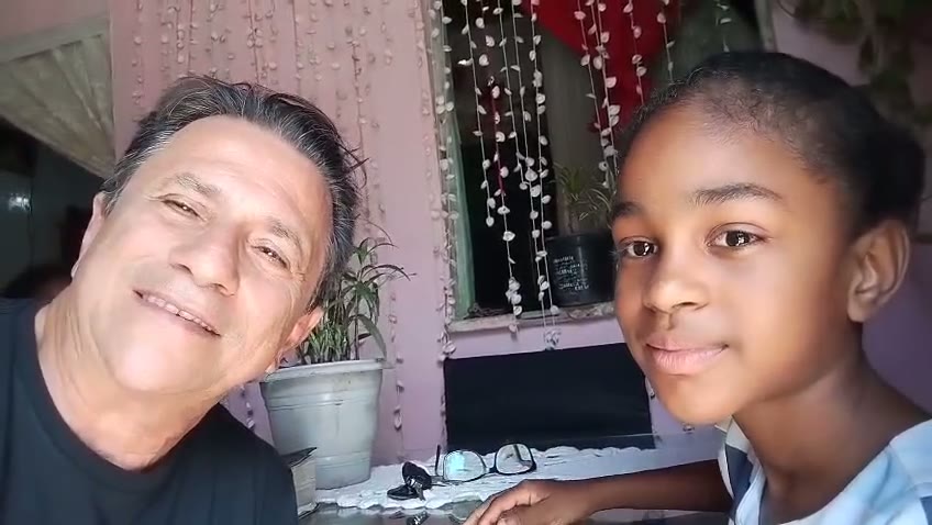 “Quero ser professora”, diz a aluna de 10 anos