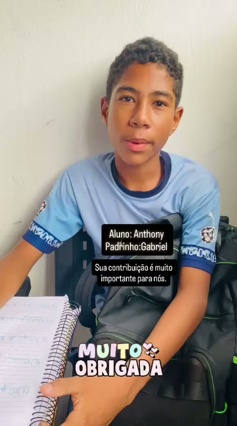 Anthony → padrinho Gabriel