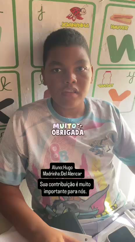 Hugo → madrinha Del Alencar