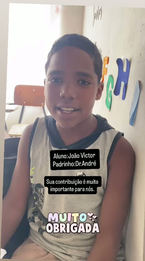 João Victor → padrinho Dr. André
